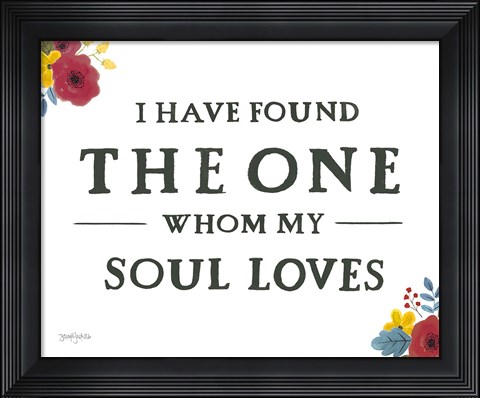 Framed Scripture for Life VII Print