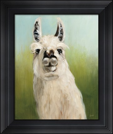 Framed Whos Your Llama I Print