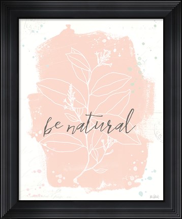 Framed Organic Lines I Print