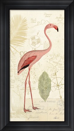 Framed Floridian I Panel Print