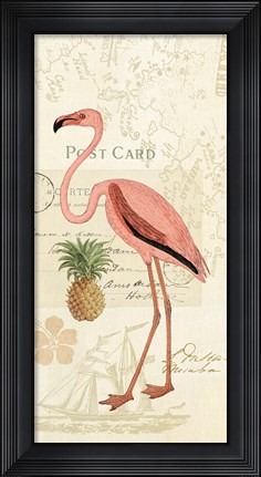 Framed Floridian IV Panel Print