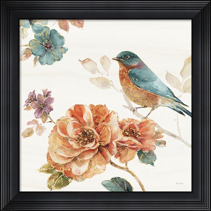 Framed Spiced Nature III Soft White Print