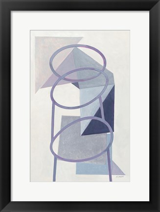 Framed Paper Trail II Print