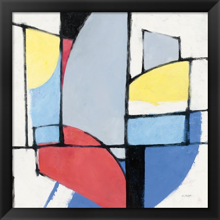 Framed Primaries Print