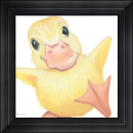 Framed Farm Friends II Print