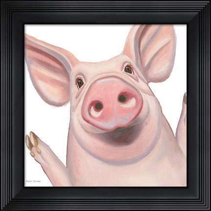 Framed Farm Friends IV Print
