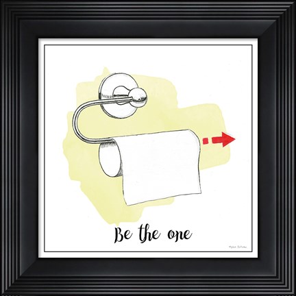 Framed Home Improvement IV with Color Script Print