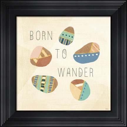 Framed Outdoor Geo IX Print