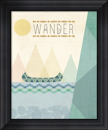 Framed Outdoor Geo III Print