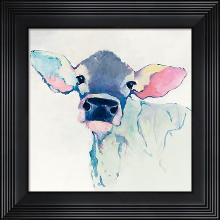 Framed Bessie with Color Print