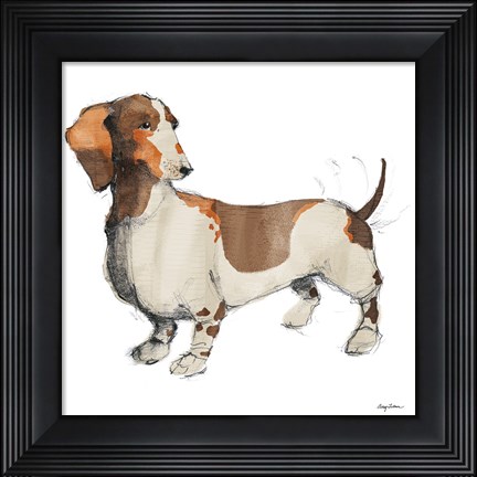 Framed Clio Watercolor Print