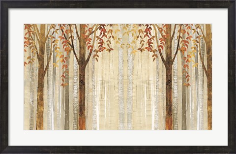 Framed Down to the Woods Autumn Print