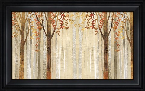 Framed Down to the Woods Autumn Print