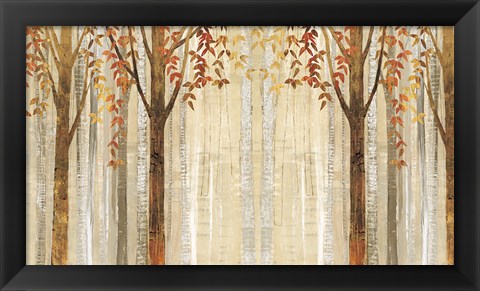 Framed Down to the Woods Autumn Print