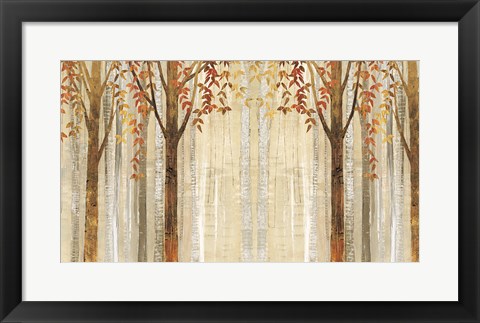 Framed Down to the Woods Autumn Print