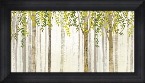 Framed Down to the Woods Spring Crop Print