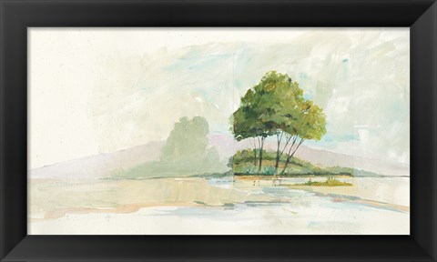 Framed Lake Front II Print