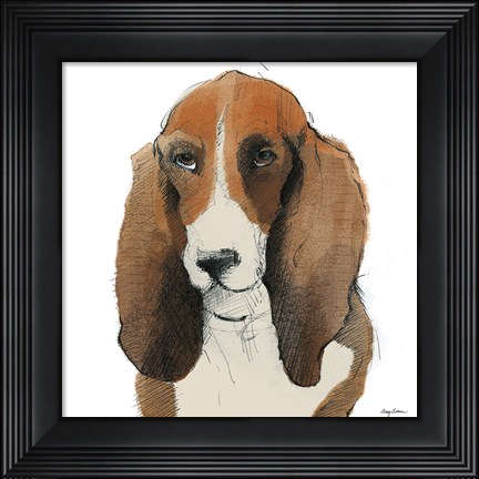Framed Oberon Watercolor Print