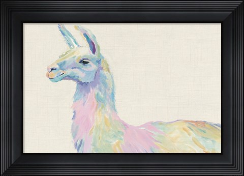 Framed Ophelia Crop Happy Print