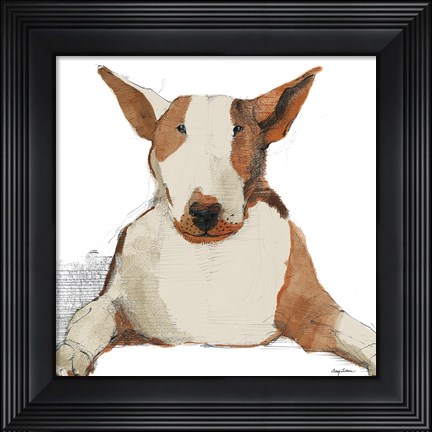 Framed Orpheus Watercolor Print