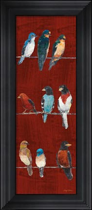 Framed Usual Suspects Panel V Print