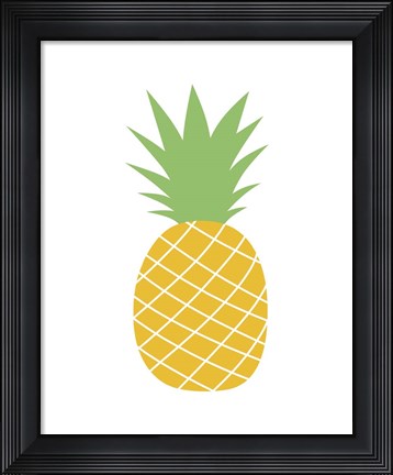 Framed Pineapple Print