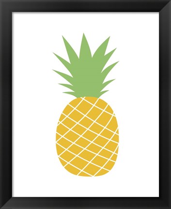 Framed Pineapple Print