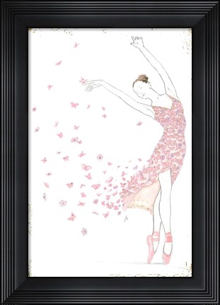 Framed Dream Dancer I no Words Print
