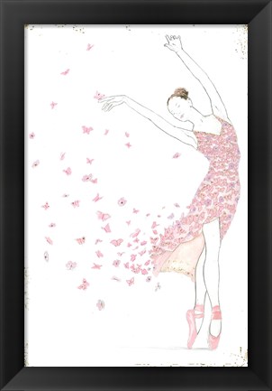 Framed Dream Dancer I no Words Print