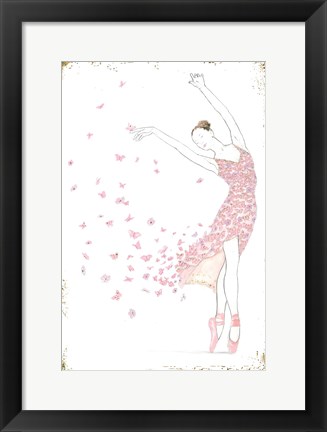 Framed Dream Dancer I no Words Print