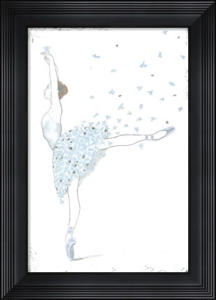 Framed Dream Dancer II no Words Print