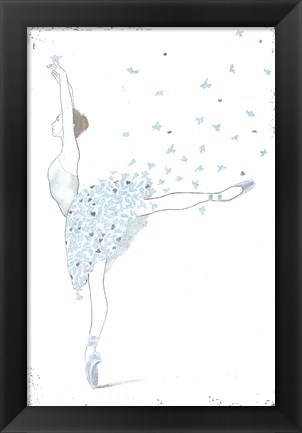 Framed Dream Dancer II no Words Print