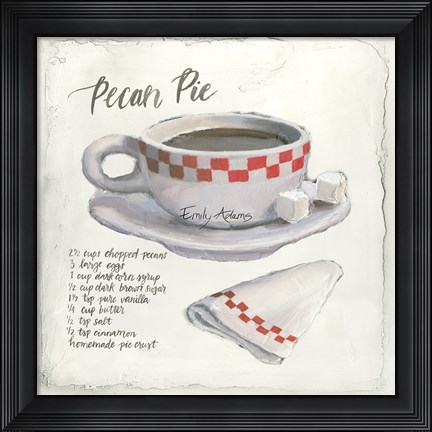 Framed American Diner IV Print