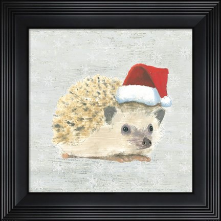 Framed Christmas Critters VI Print