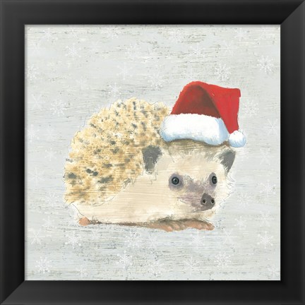 Framed Christmas Critters VI Print