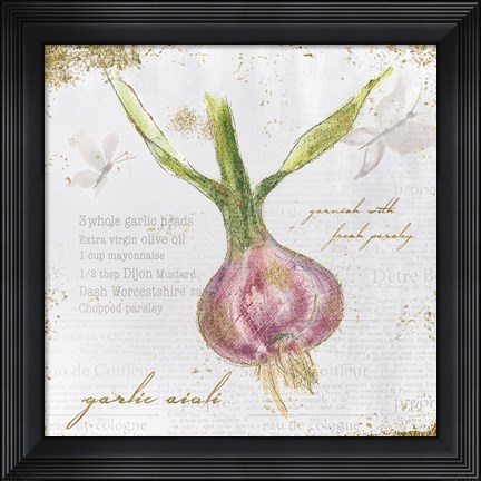 Framed Garden Treasures XI Print
