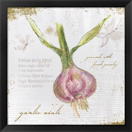 Framed Garden Treasures XI Print