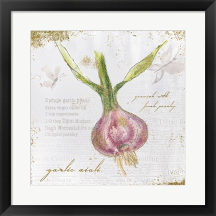 Framed Garden Treasures XI Print