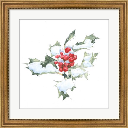 Framed Into the Woods Holly II Print