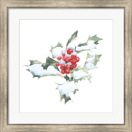 Framed Into the Woods Holly II Print