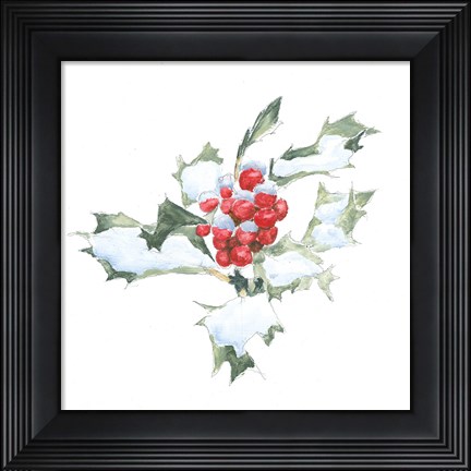 Framed Into the Woods Holly II Print