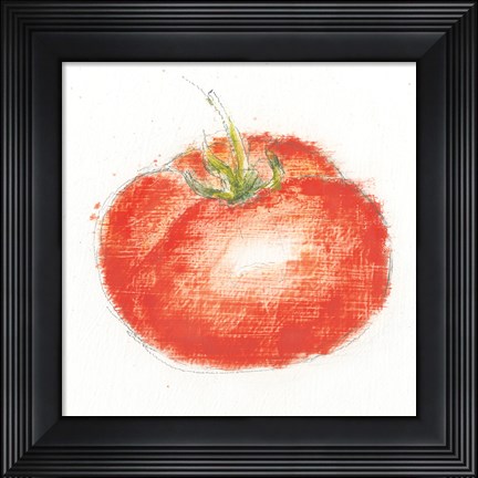 Framed Garden Delight XII Print