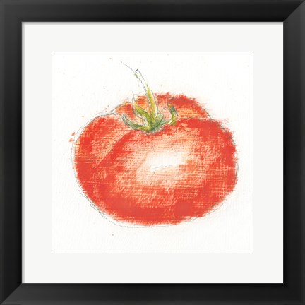 Framed Garden Delight XII Print