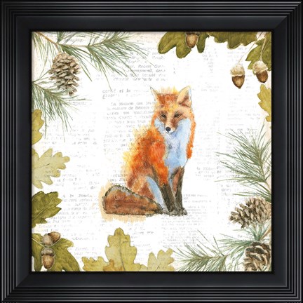 Framed Into the Woods IV Print