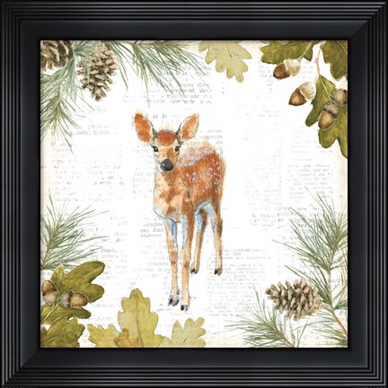 Framed Into the Woods III Print