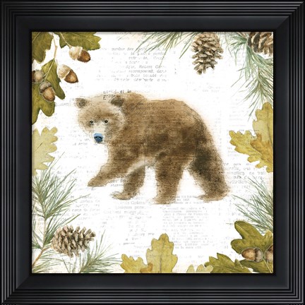 Framed Into the Woods VI Print