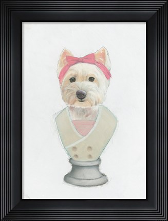 Framed Canine Couture II Print