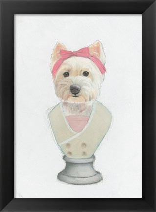 Framed Canine Couture II Print