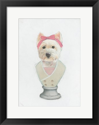Framed Canine Couture II Print