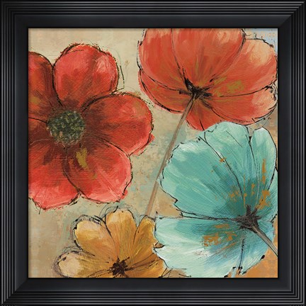 Framed Rainbow III Crop Print